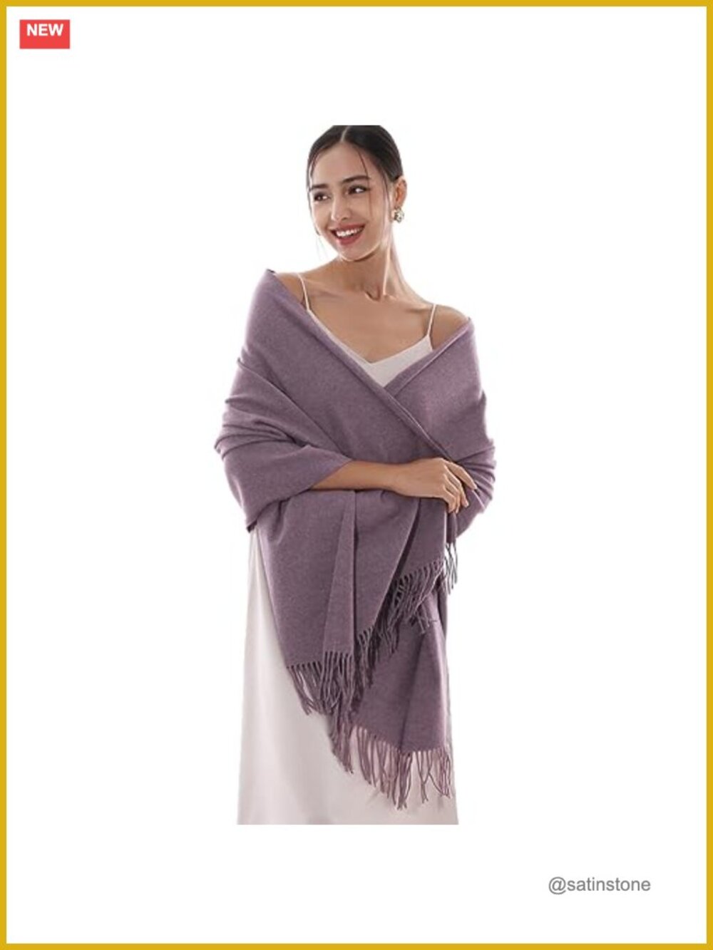Womens Pashmina Shawl Wrap Large Warm Soft Scarf Evening Dress Winter